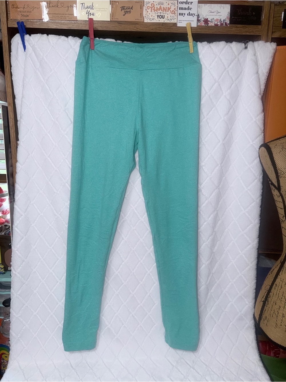 LuLaRoe Teal Leggings
